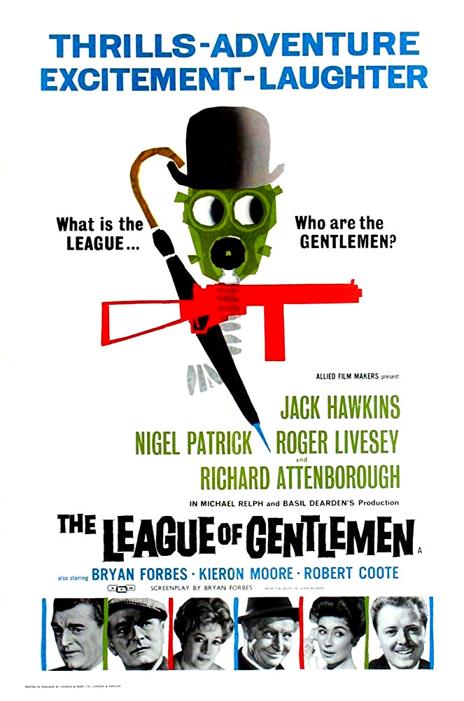 The League of Gentlemen 1960 ‧ Comedy/Thriller ‧ 1h 56m
