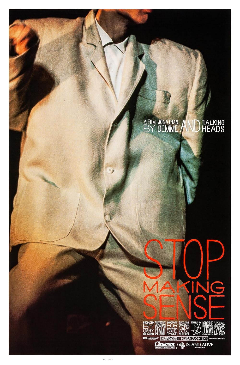 Stop Making Sense 1984 ‧ Music/Concert ‧ 1h 28m