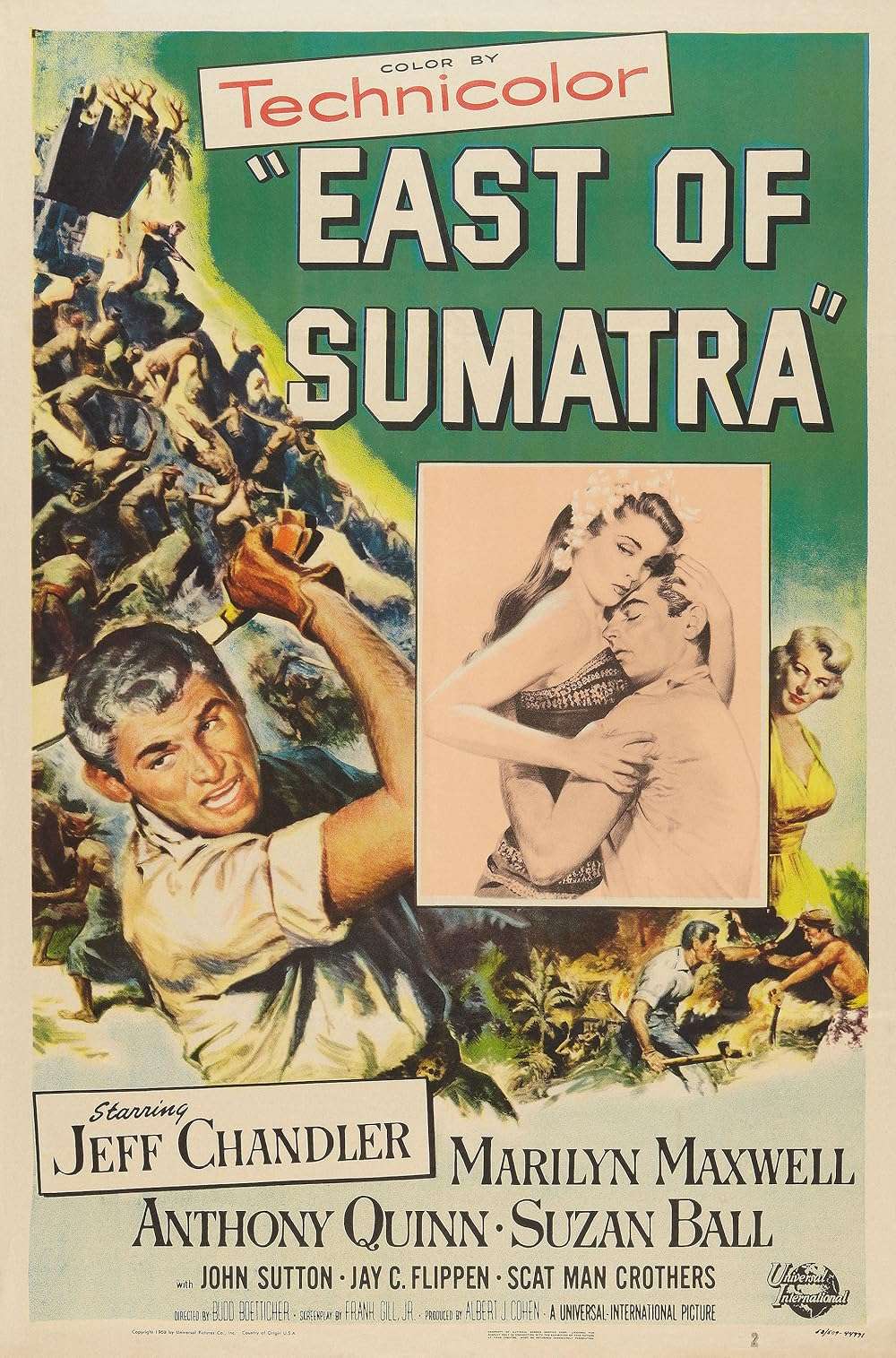 East of Sumatra 1953 ‧ Adventure/Action ‧ 1h 22m