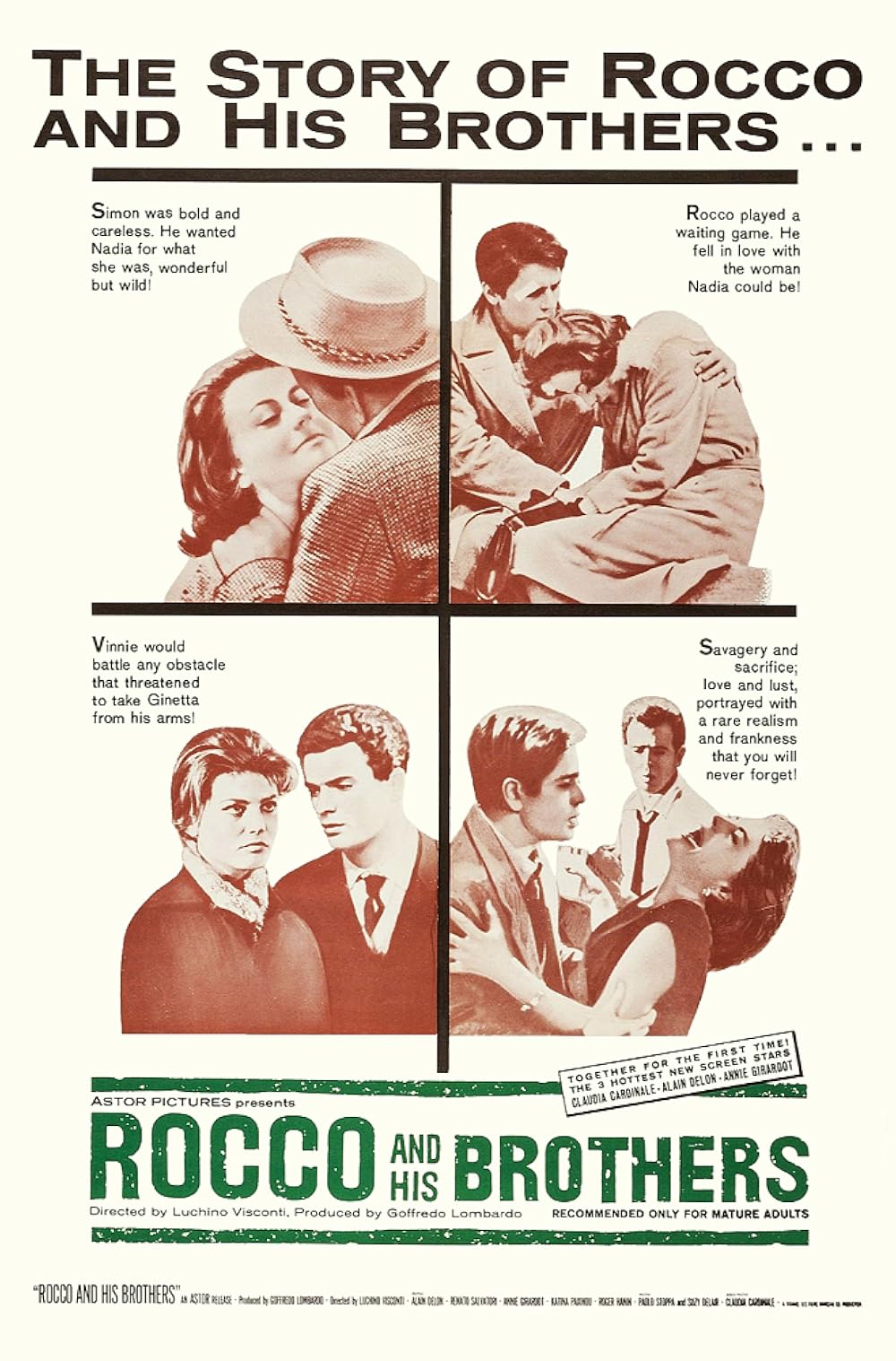 Rocco and His Brothers 1960 ‧ Sport/Crime ‧ 2h 57m