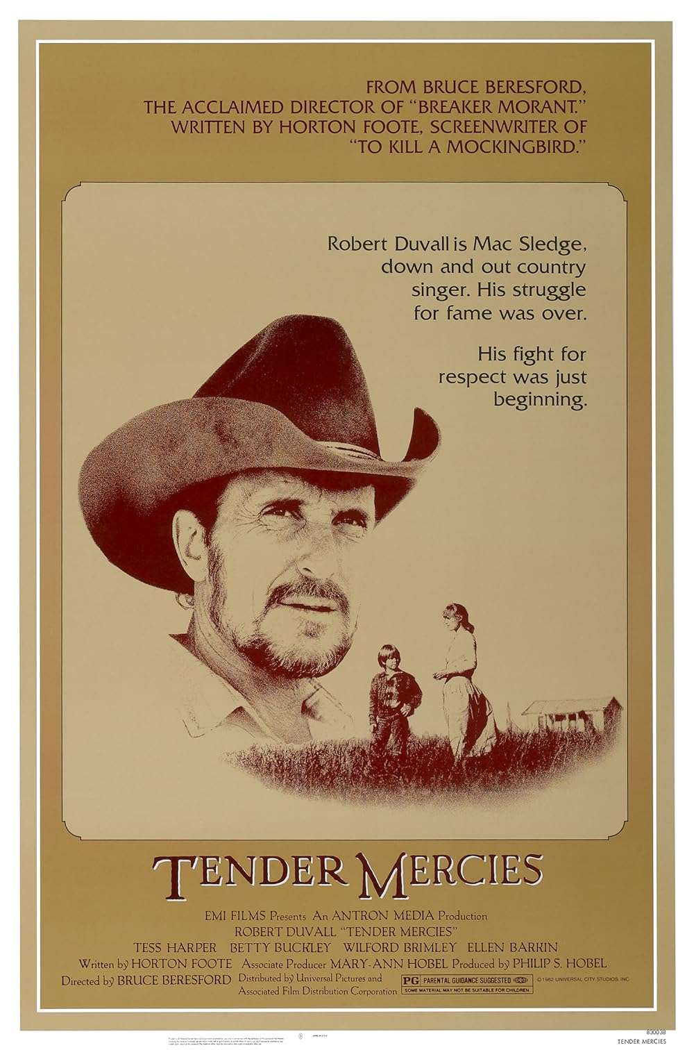 Tender Mercies 1983 ‧ Western/Drama ‧ 1h 32m