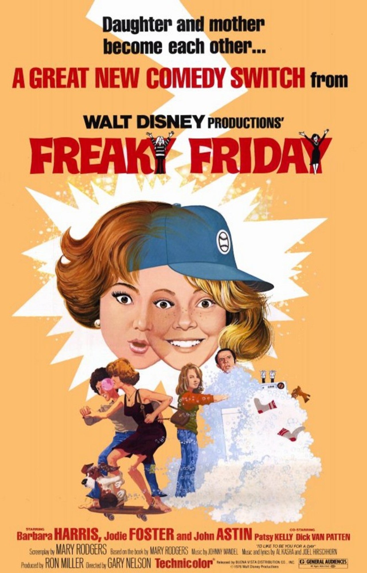 Freaky Friday 1976 ‧ Family/Comedy ‧ 1h 35m