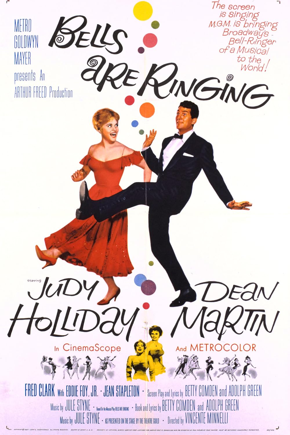 Bells Are Ringing 1960 ‧ Musical/Comedy ‧ 2h 6m