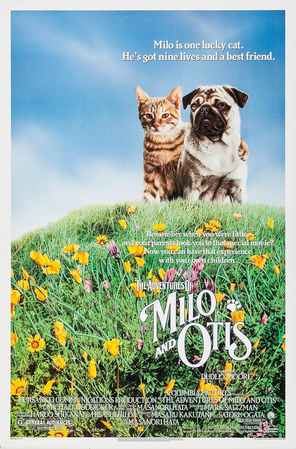 The Adventures of Milo and Otis 1986 ‧ Adventure/Comedy ‧ 1h 35m