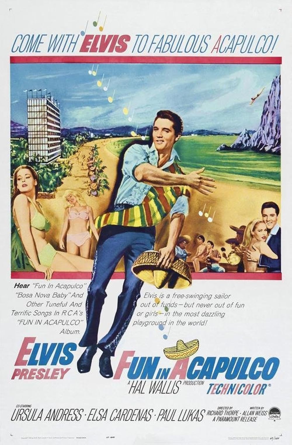 Fun in Acapulco 1963 ‧ Musical/Comedy ‧ 1h 37m