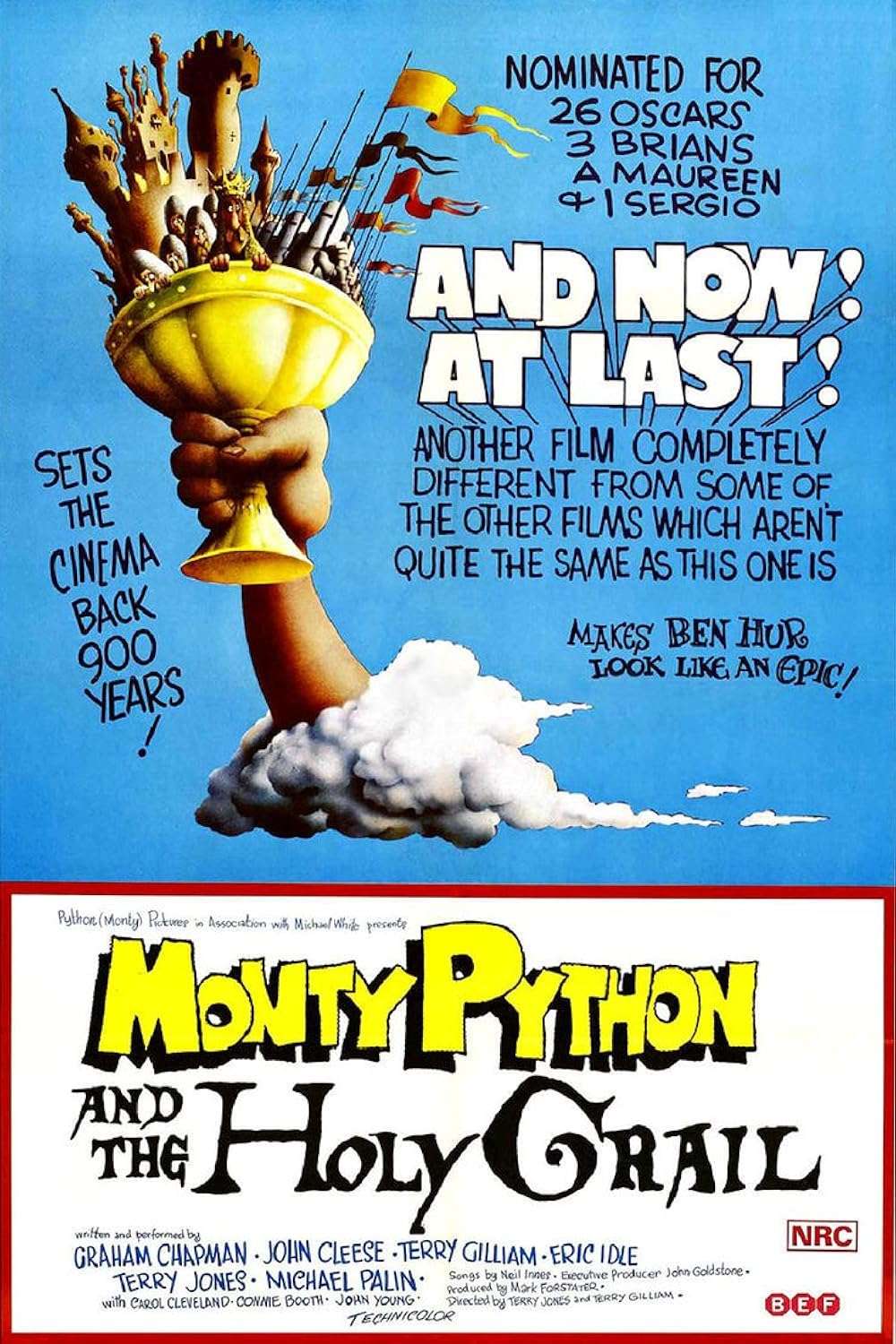 Monty Python and the Holy Grail 1975 ‧ Comedy/Adventure ‧ 1h 31m