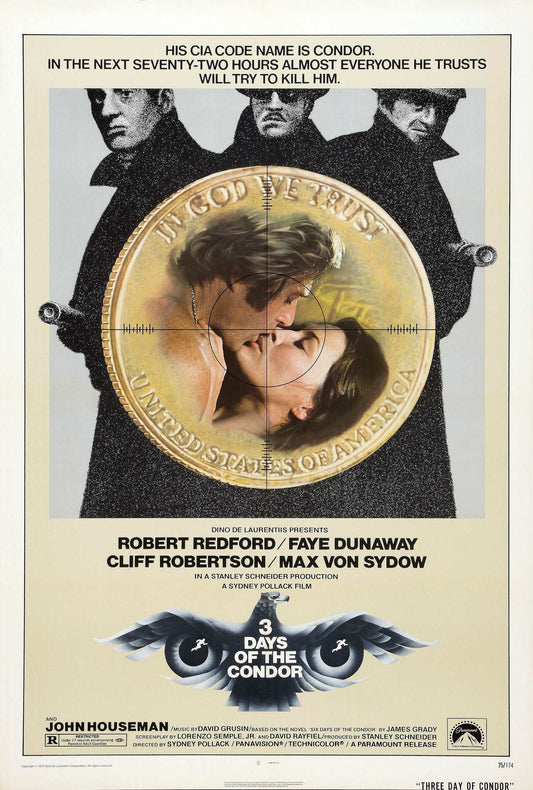 Three Days of the Condor 1975 ‧ Thriller/Thriller ‧ 1h 57m