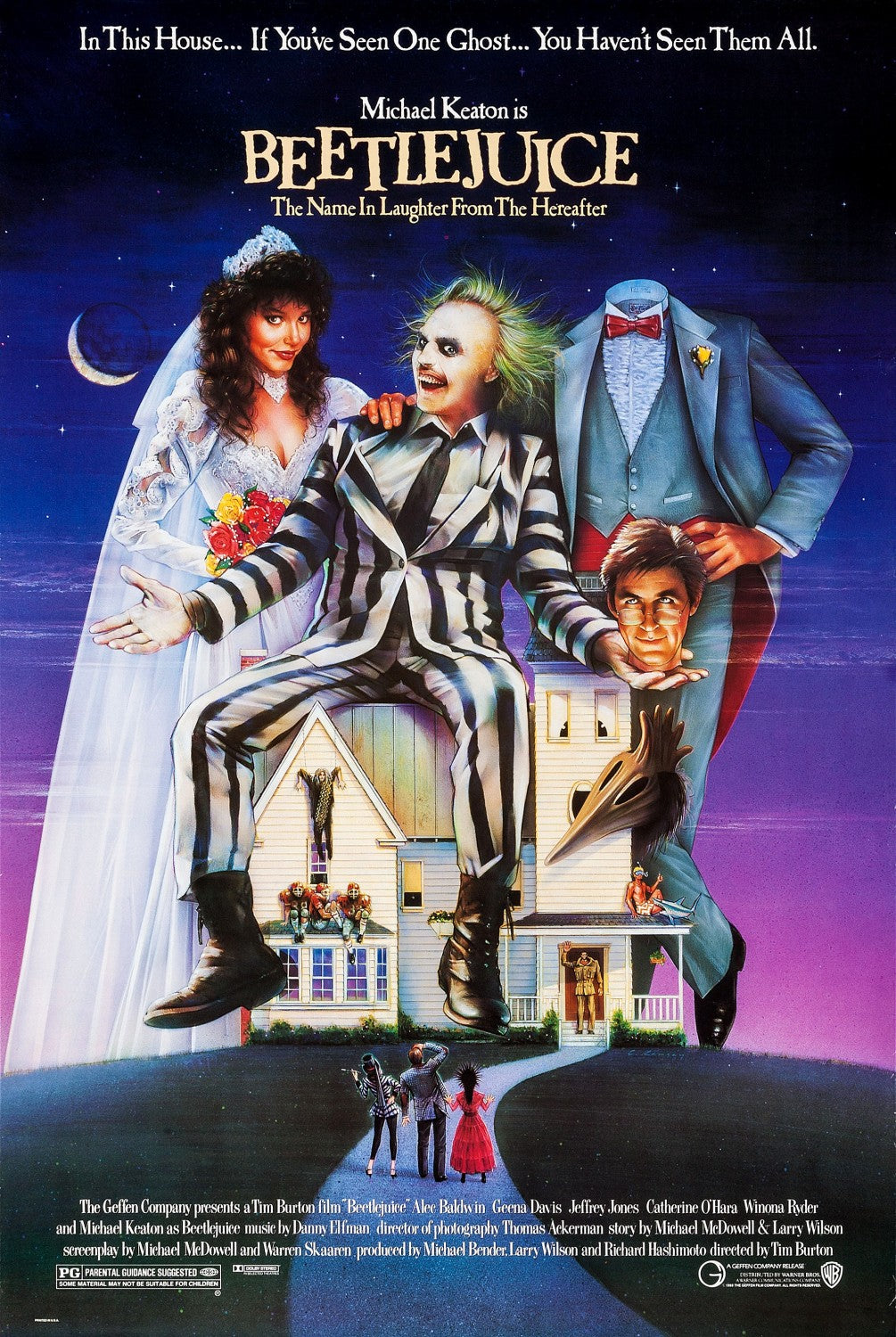 Beetlejuice 1988 ‧ Horror/Fantasy ‧ 1h 32m