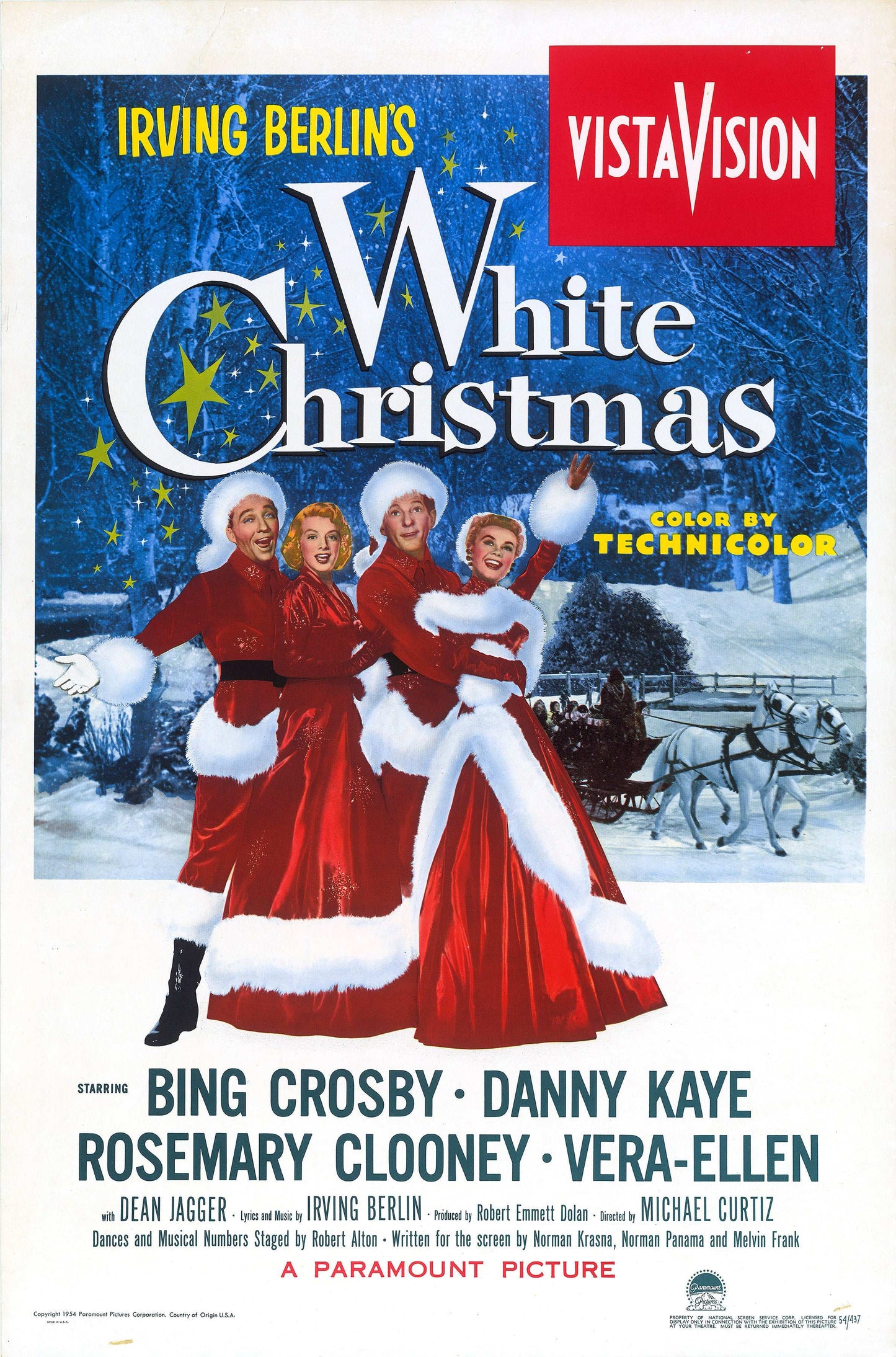 White Christmas 1954 ‧ Musical/Romance ‧ 2 hours