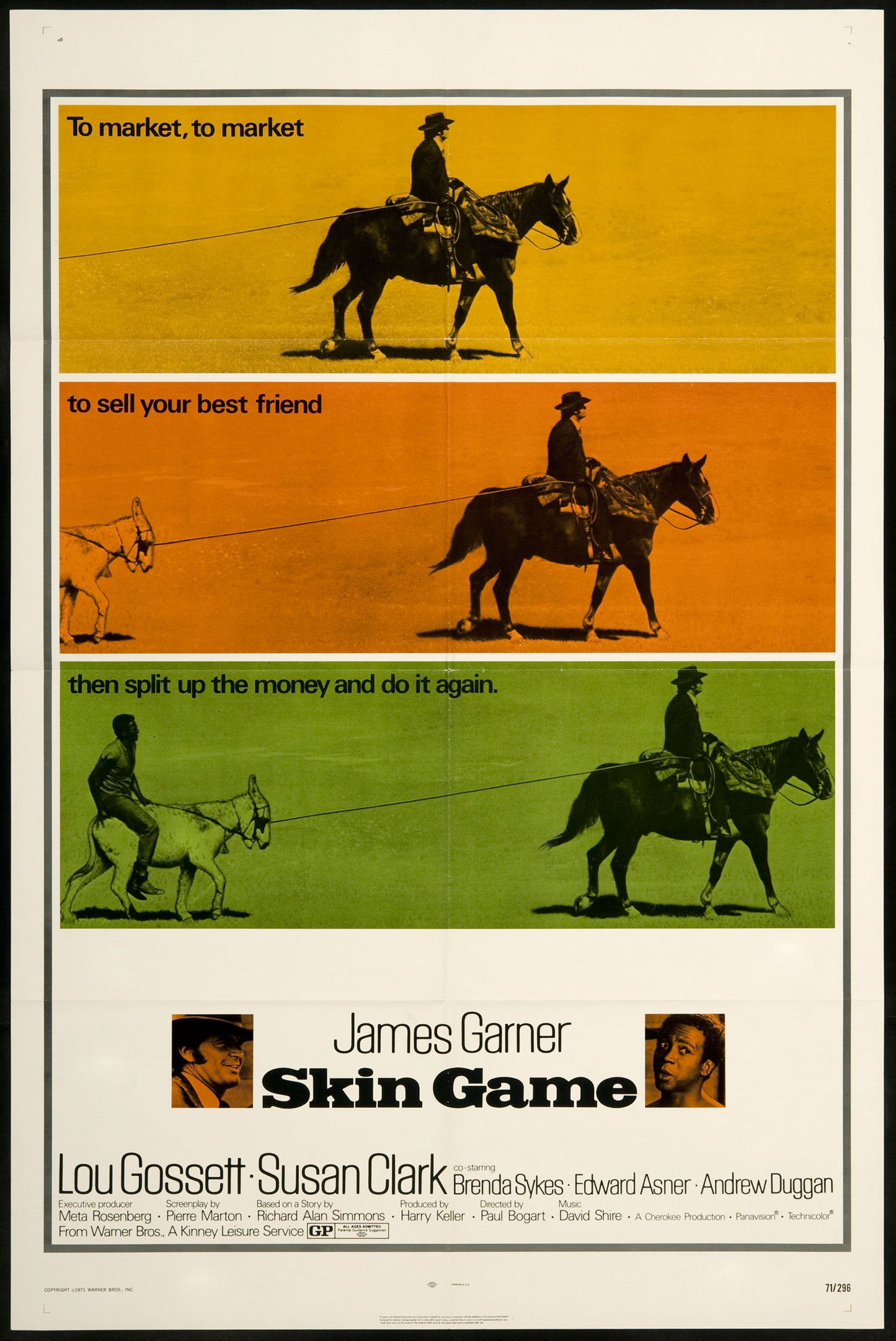 Skin Game 1971 ‧ Western/Comedy ‧ 1h 42m