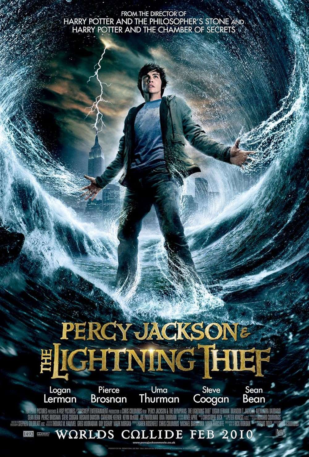 Percy Jackson & the Olympians: The Lightning Thief 2010 ‧ Family/Fantasy ‧ 1h 59m