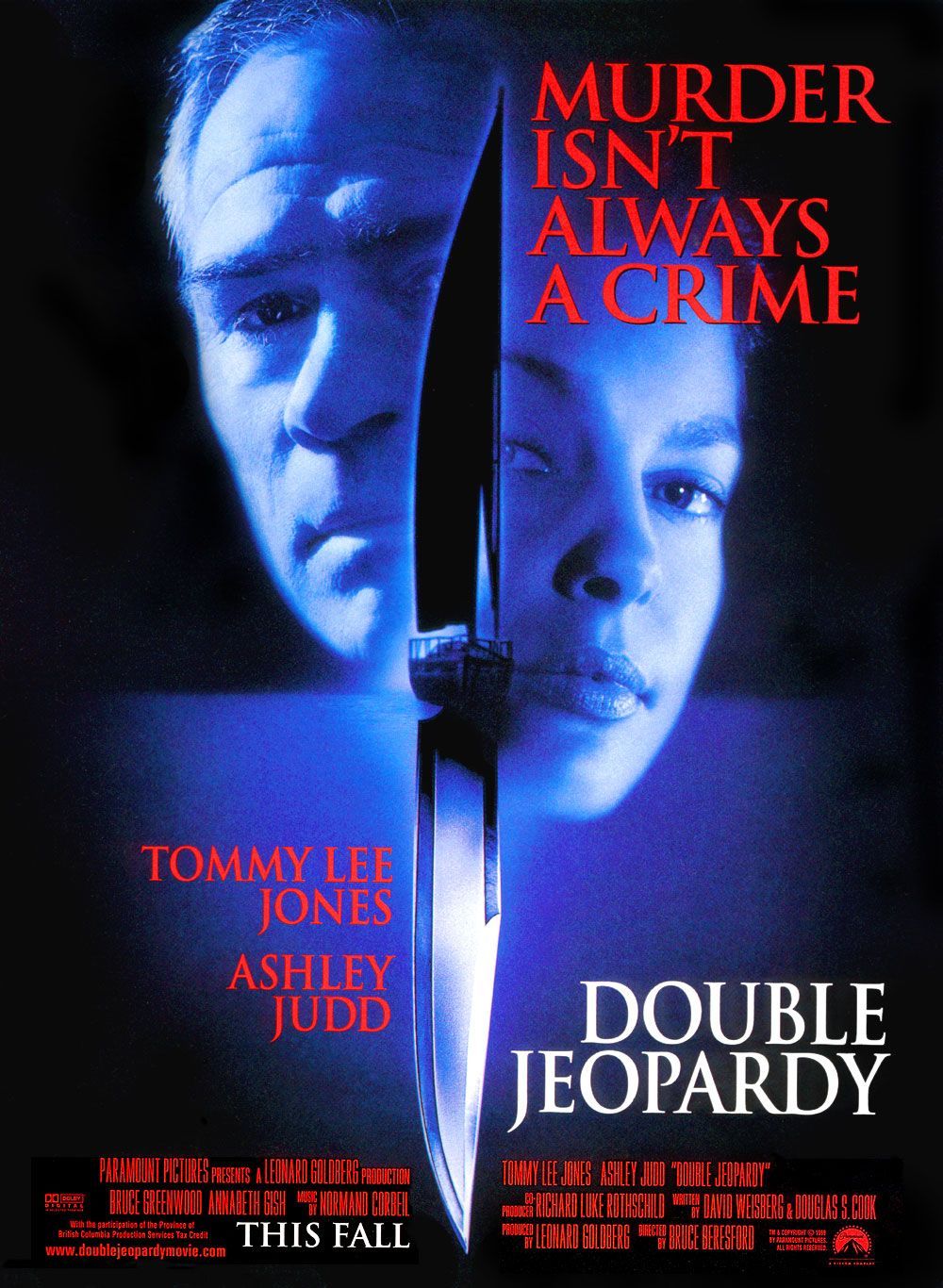 Double Jeopardy 1999 ‧ Thriller/Crime ‧ 1h 45m