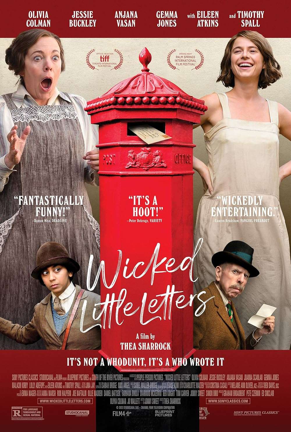 Wicked Little Letters 2023 ‧ Comedy/Mystery ‧ 1h 42m