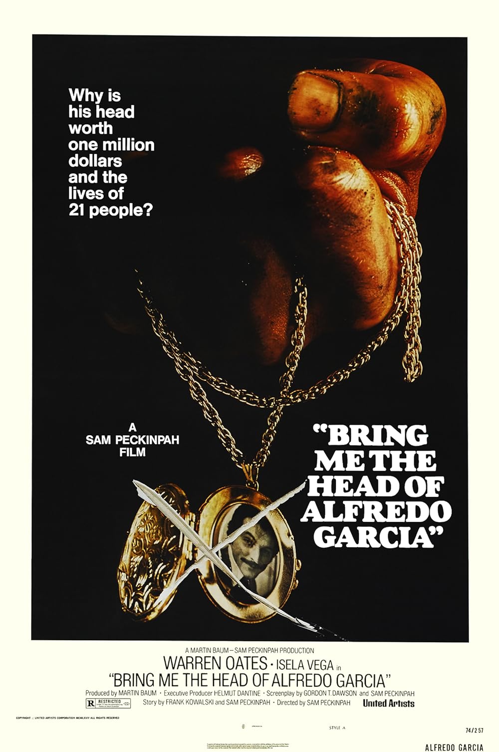 Bring Me the Head of Alfredo Garcia 1974 ‧ Western/Action ‧ 1h 52m