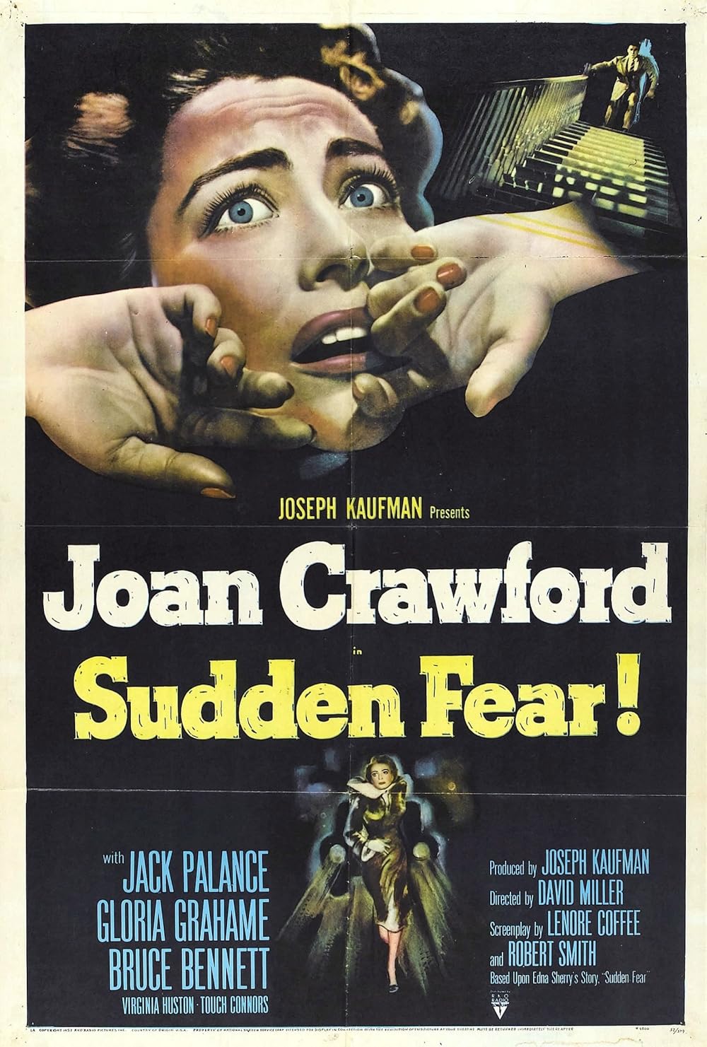 Sudden Fear 1952 ‧ Noir/Thriller ‧ 1h 50m