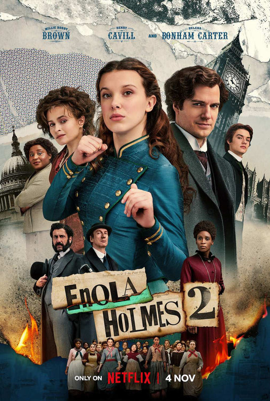 Enola Holmes 2 2022 ‧ Mystery/Adventure ‧ 2h 10m