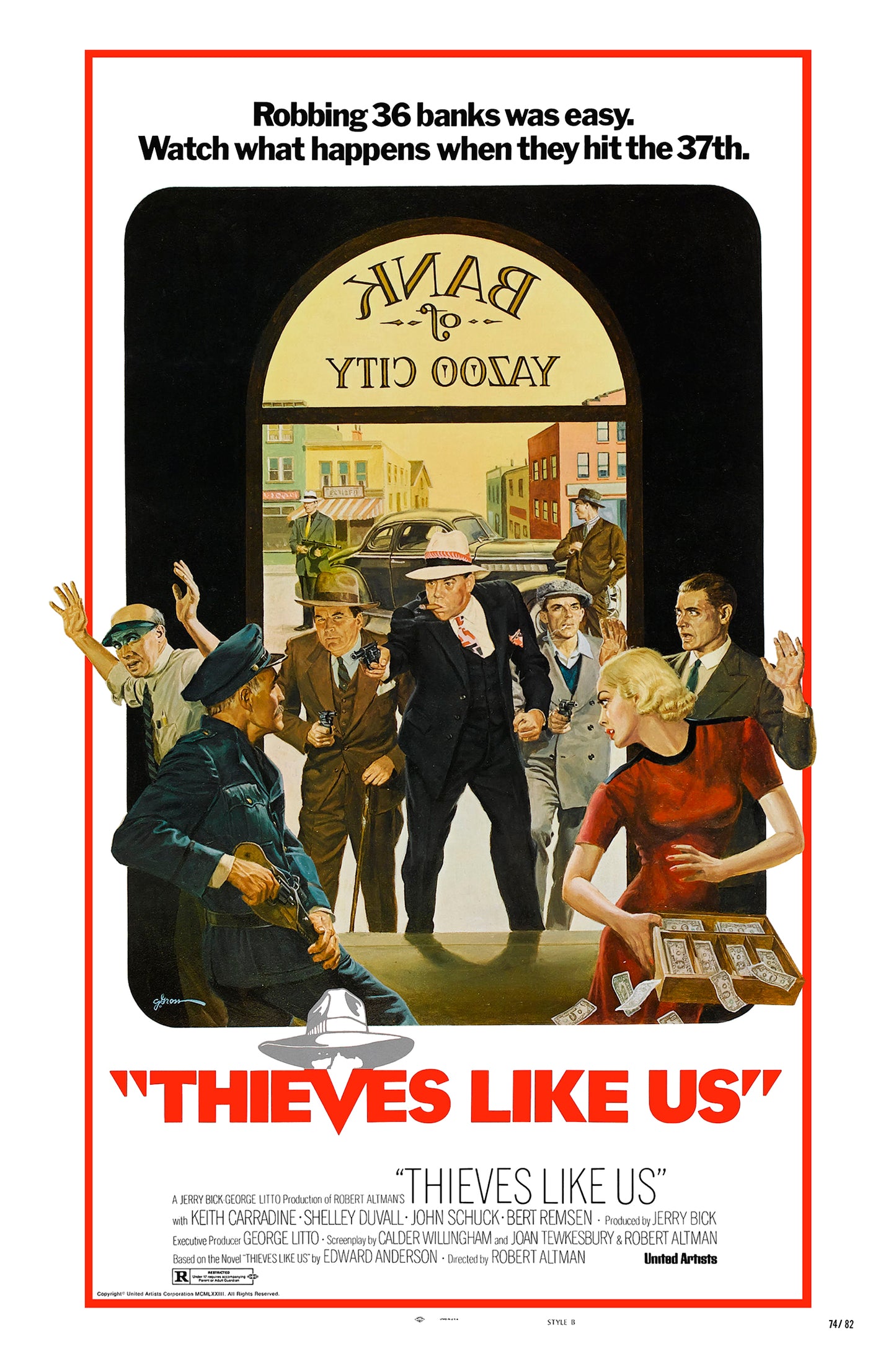 Thieves Like Us 1974 ‧ Crime/Romance ‧ 2h 3m