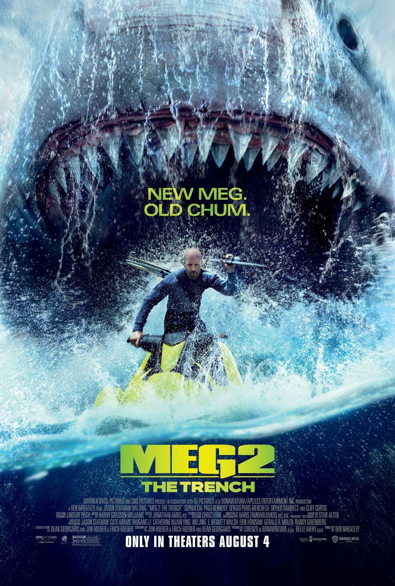 Meg 2: The Trench 2023 ‧ Action/Sci-fi ‧ 1h 56m