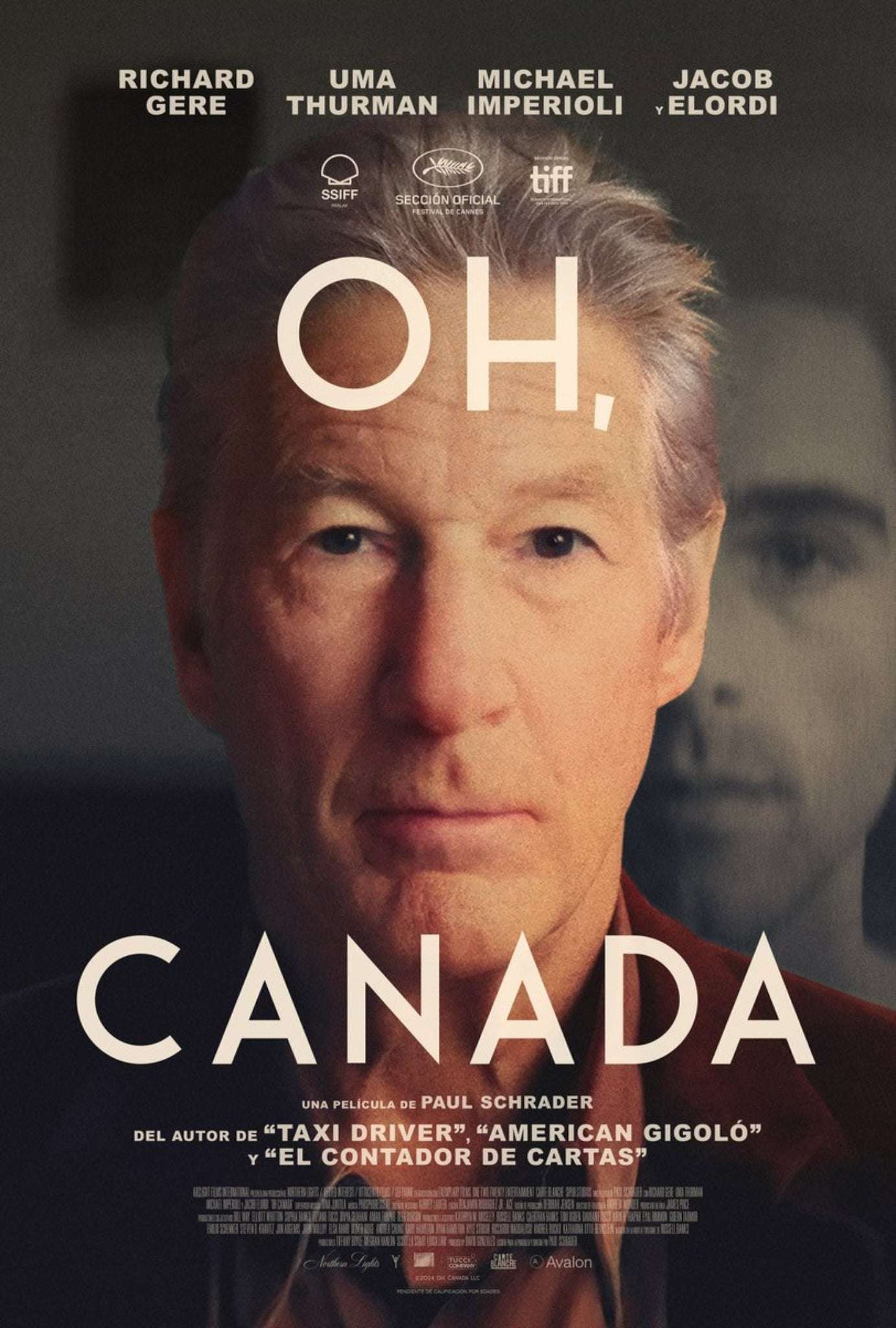 Oh, Canada 2024 ‧ Drama ‧ 1h 35m
