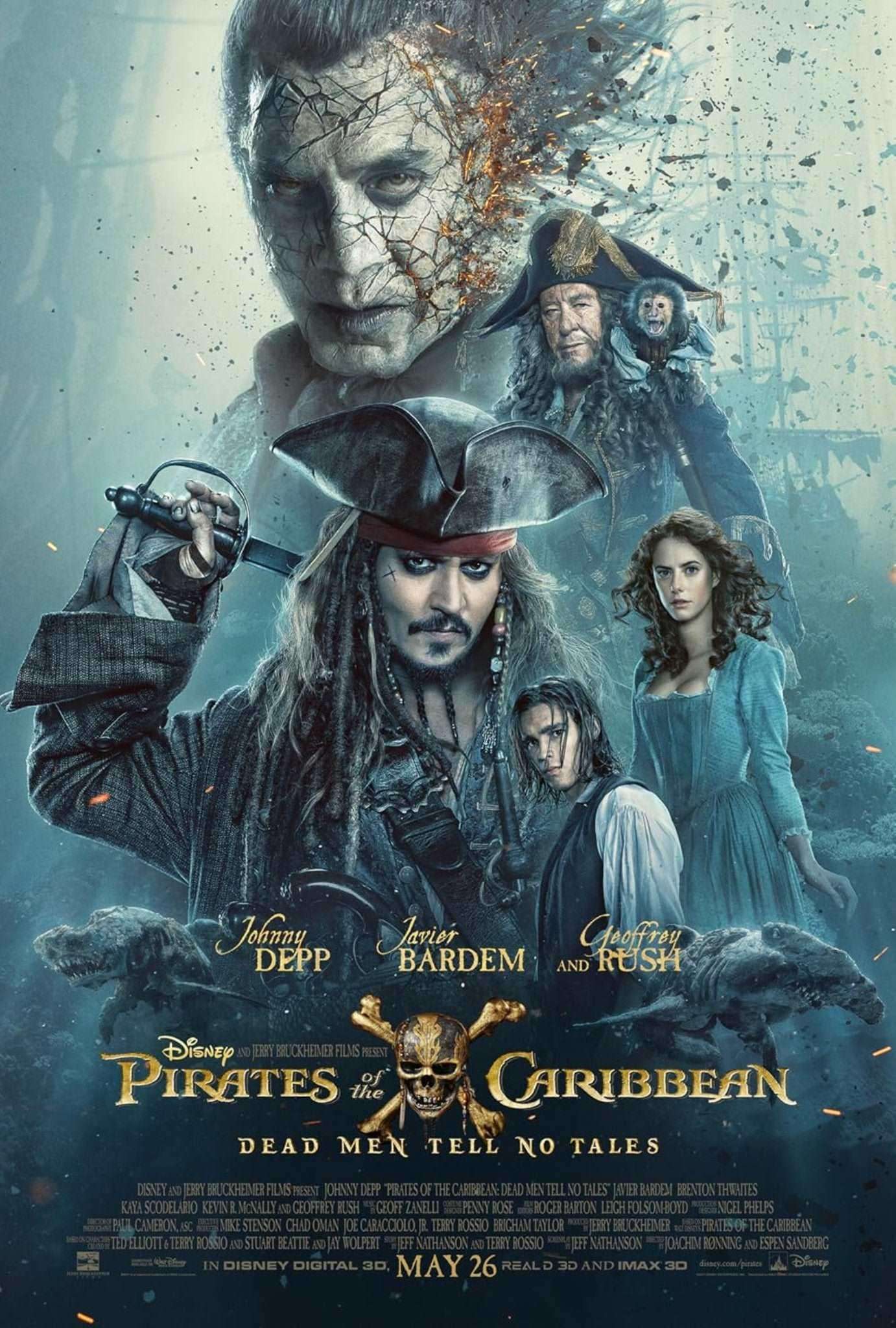 Pirates of the Caribbean: Dead Men Tell No Tales 2017 ‧ Action/Adventure ‧ 2h 9m