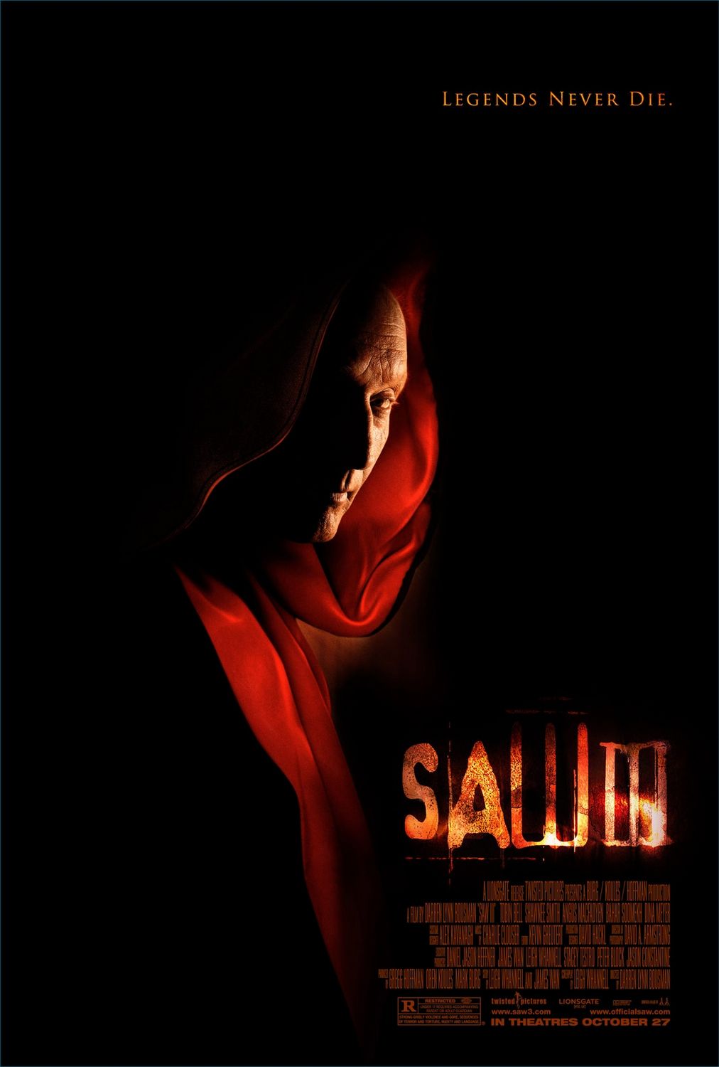 Saw III 2006 ‧ Horror/Crime ‧ 1h 48m