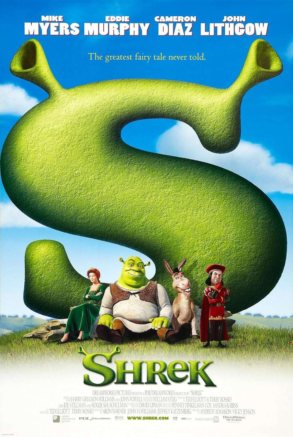 Shrek 2001 ‧ Comedy/Fantasy ‧ 1h 29m