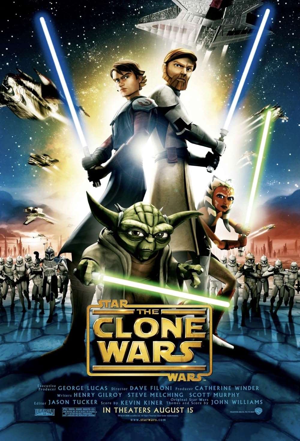 Star Wars: The Clone Wars 2008 ‧ Family/Sci-fi ‧ 1h 38m