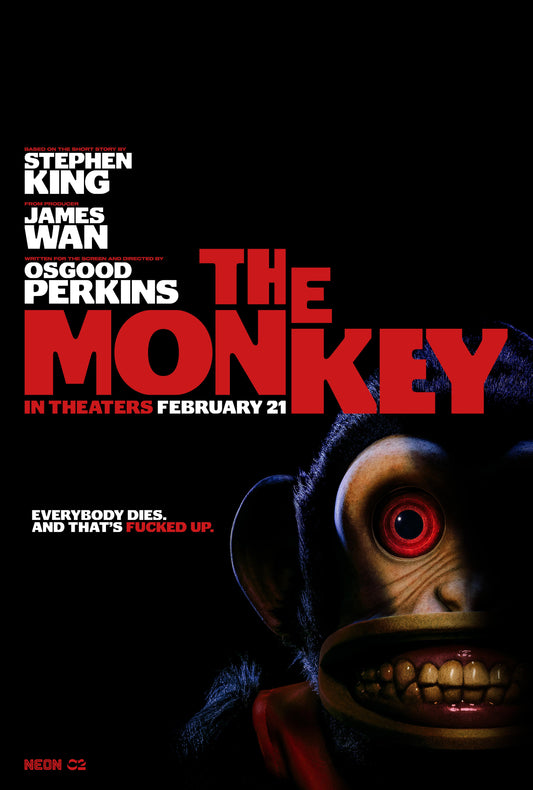 The Monkey 2025 ‧ Horror/Comedy ‧ 1h 38m