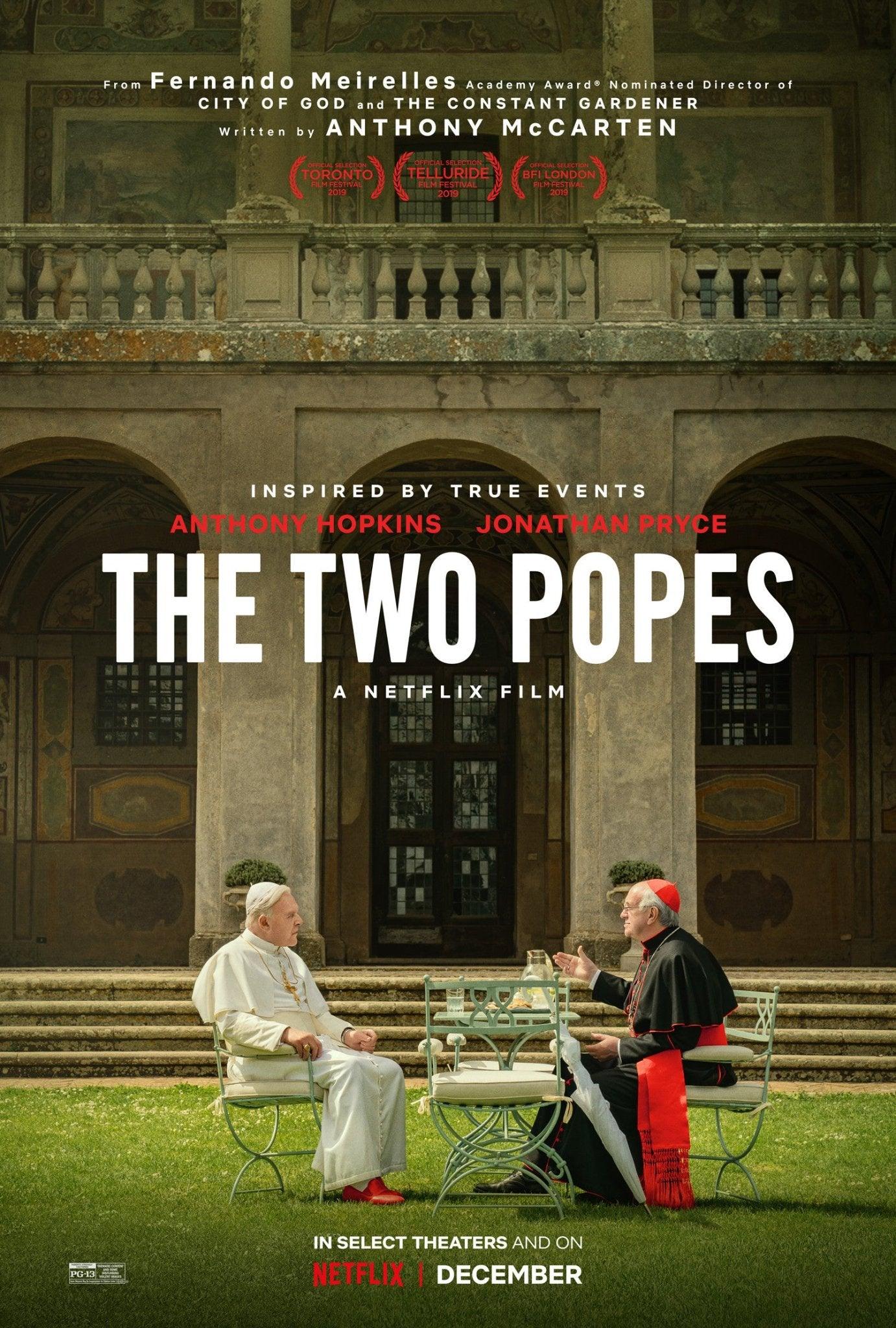 The Two Popes 2019 ‧ Comedy/Drama ‧ 2h 5m Kitchen World Supplies