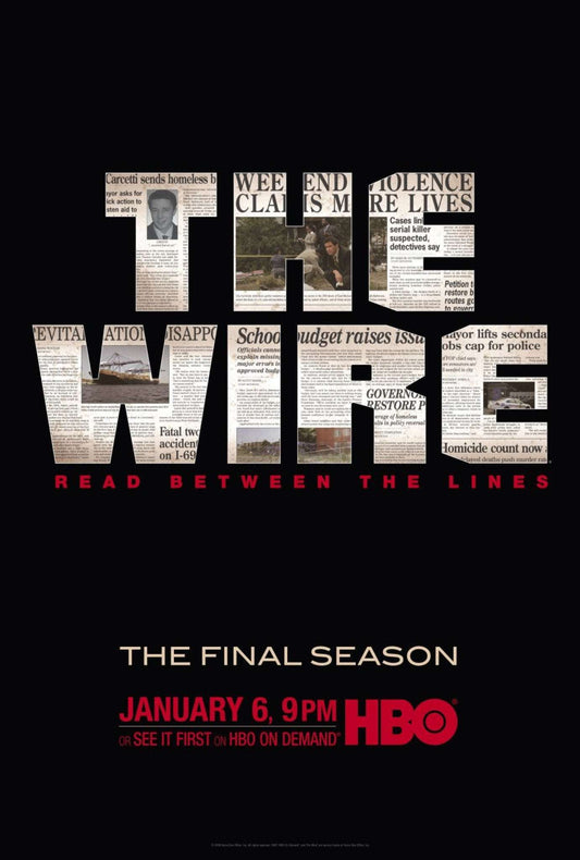 The Wire Season 5 Complete Pack 2008 Crime - Drama