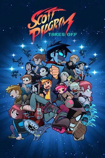 Scott Pilgrim Takes Off Season 1 Complete Pack 2023 Animation - Action - Adventure - Comedy - Sci-Fi - Fantasy