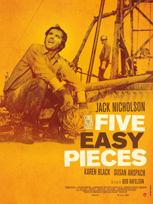 Five Easy Pieces 1970 ‧ Thriller/Drama ‧ 1h 38m