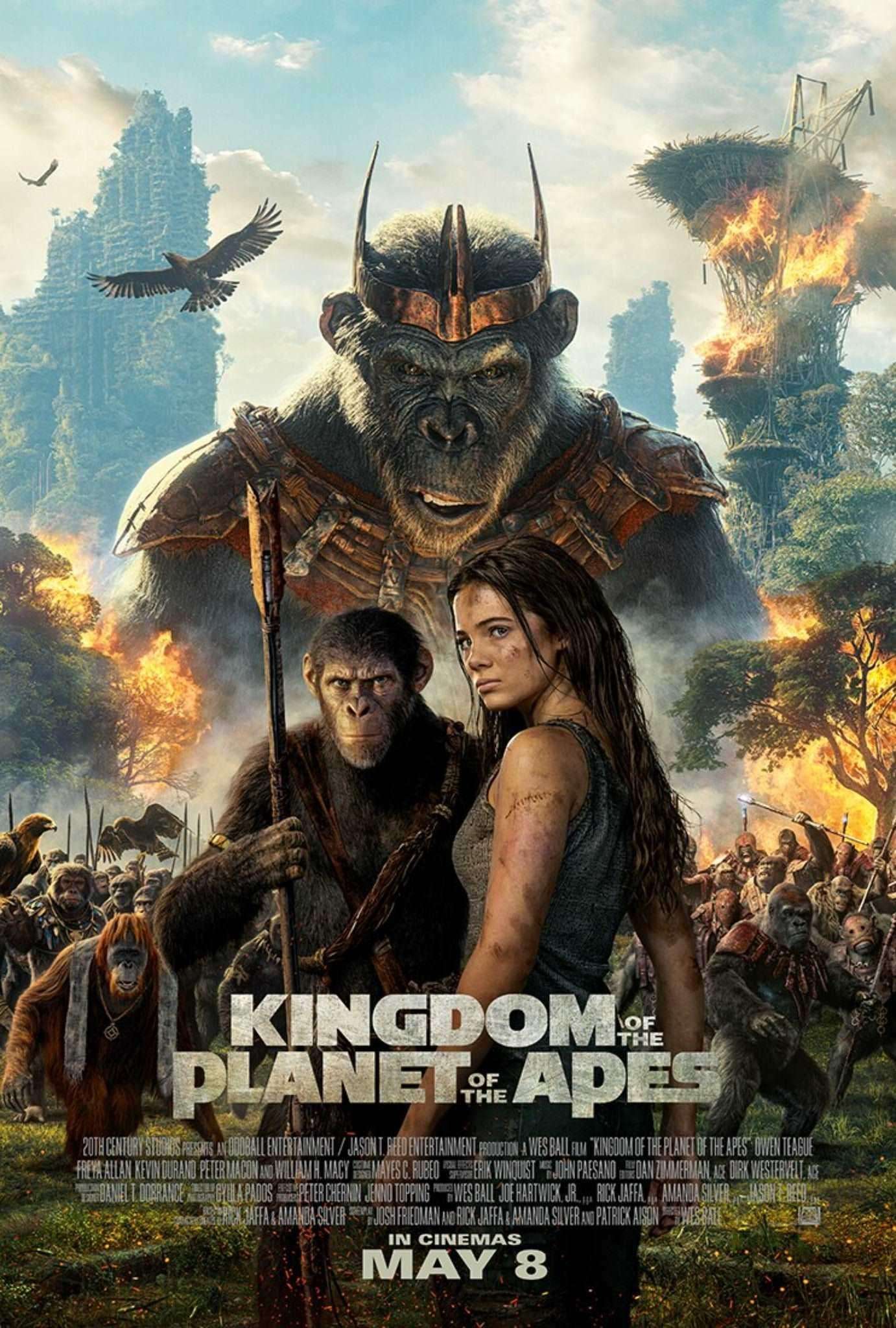 Kingdom of the Planet of the Apes 2024 ‧ Action/Sci-fi ‧ 2h 25m - Kitchen World Supplies