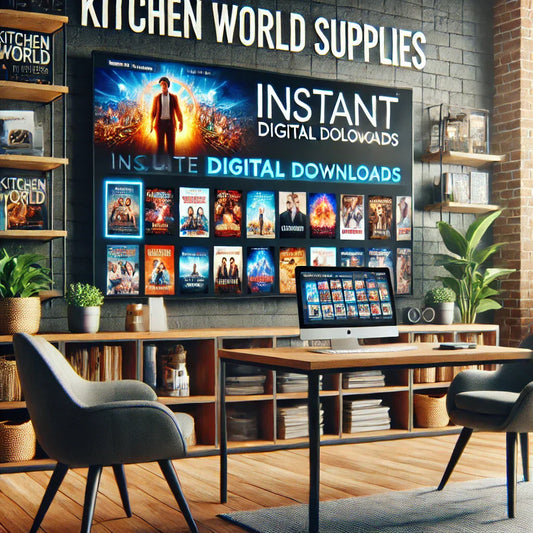 Kitchen World Supplies: Your Go-To Destination for Instant Digital Movie Downloads!