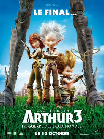 Arthur 3: The War of the Two Worlds (Arthur 3 : La Guerre des deux mondes) 2010 ‧ Family/Fantasy ‧ 1h 41m
