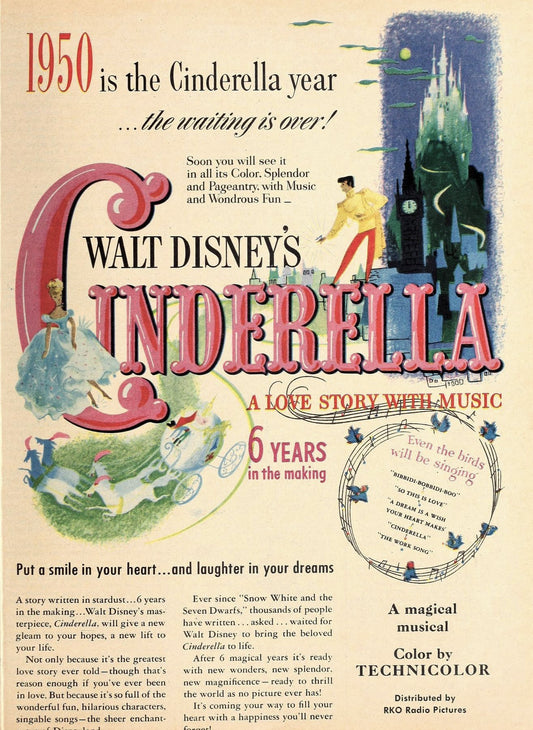 Cinderella 1950 ‧ Fantasy/Musical ‧ 1h 14m