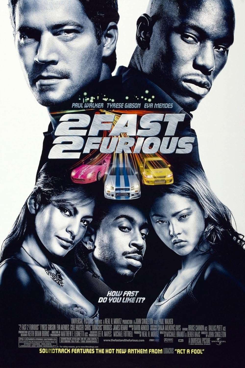 2 Fast 2 Furious 2003 ‧ Action/Crime ‧ 1h 47m