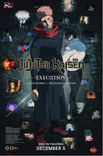 Jujutsu Kaisen: Execution Original title: Gekijô-ban Jujutsu Kaisen Shibuya Jihen Tokubetsu Henshû-ban × Shimetsu Kaiyû Senkô Jôei 2025 R 1h 27m