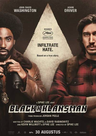 BlacKkKlansman 2018 ‧ Crime/Comedy ‧ 2h 14m