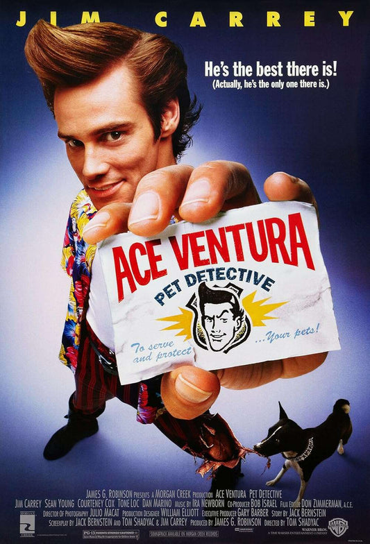 Ace Ventura: Pet Detective 1994 ‧ Comedy/Mystery ‧ 1h 26m