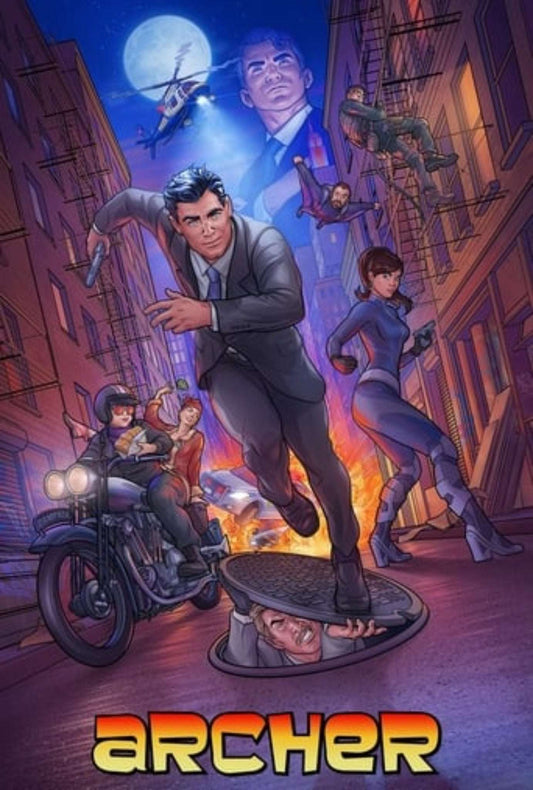 Archer Season 13 The Big Con 2022 Comedy - Action - Adventure - Animation
