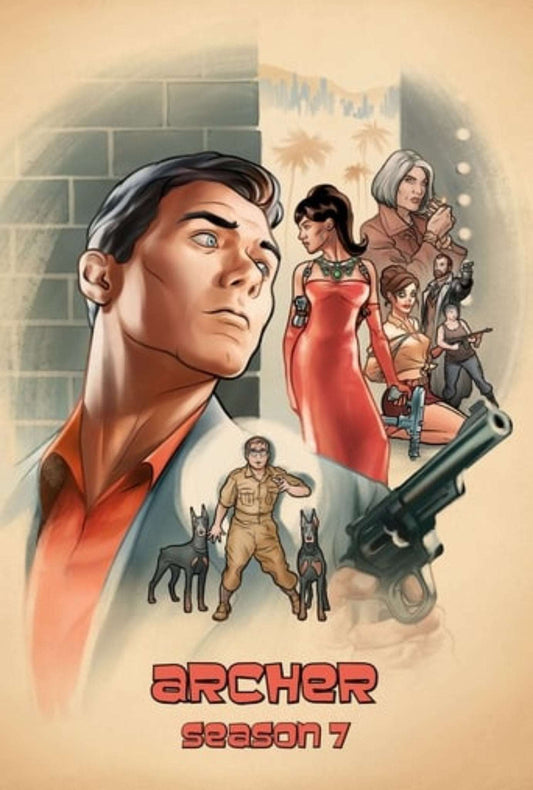 Archer Season 7 - The Figgis Agency  2016 Comedy - Action - Adventure - Animation