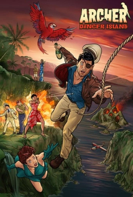 Archer Season 9 Danger Island Complete Pack 2018 Comedy - Action - Adventure - Animation
