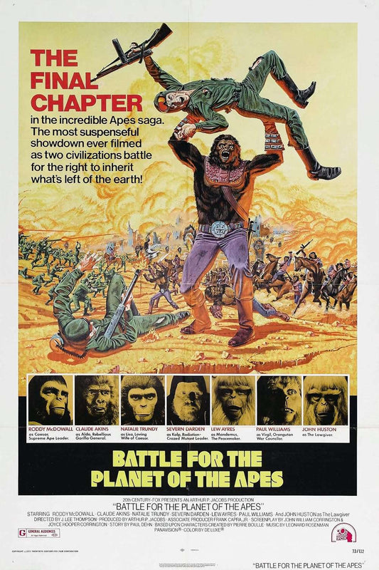 Battle for the Planet of the Apes 1973 ‧ Sci-fi/Action ‧ 1h 36m