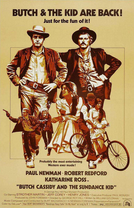 Butch Cassidy and the Sundance Kid 1969 ‧ Western film/Crime ‧ 1h 50m