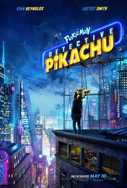 Detective Pikachu 2019 ‧ Family/Fantasy ‧ 1h 44m