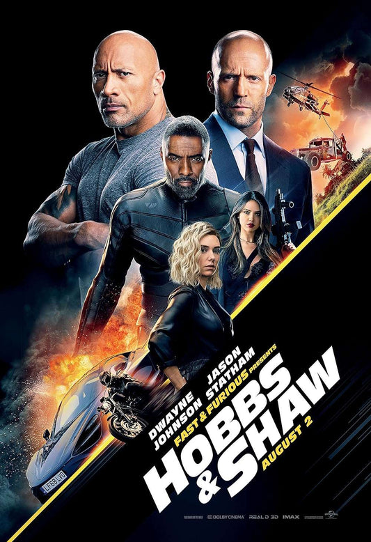 Fast & Furious Presents: Hobbs & Shaw 2019 ‧ Action/Adventure ‧ 2h 16m