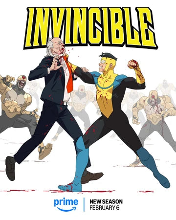 Invincible Season 3 Complete Pack 2024 Animation - Sci-Fi - Fantasy - Action - Adventure - Drama
