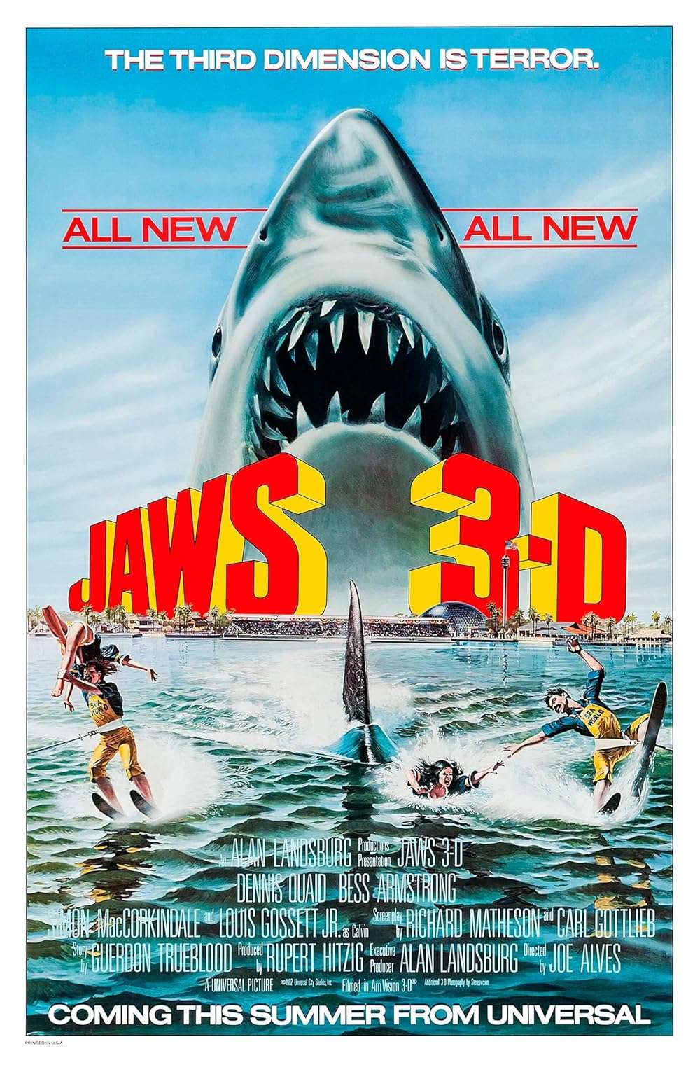 Jaws 3-D 1983 ‧ Horror/Adventure ‧ 1h 39m