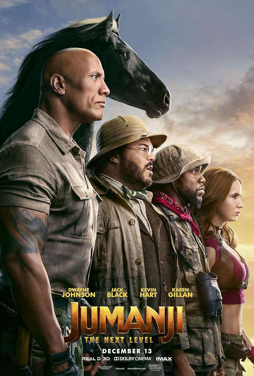 Jumanji: The Next Level 2019 ‧ Comedy/Adventure ‧ 2h 3m